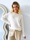 Little Lies / Victoria Cotton knit - White