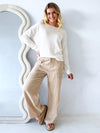 Little Lies / Victoria Cotton knit - White