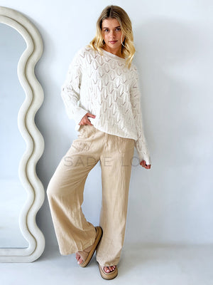 Little Lies / India sweater White