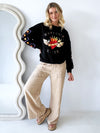 By Frankie / Wandering Hearts Jumper - Black