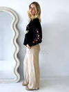 By Frankie / Wandering Hearts Jumper - Black