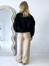 By Frankie / Wandering Hearts Jumper - Black