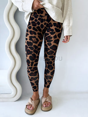 Cartel & Willow / Bronwyn sweater oat lepard