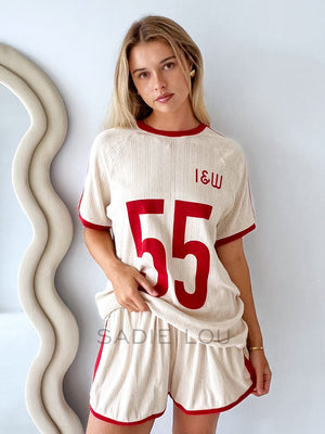 Indigo & Wolfe / 55 Shorts - Red