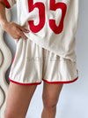 Indigo & Wolfe / 55 Shorts - Red