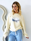 Cartel & Willow / Nina Sweater - Cream Print