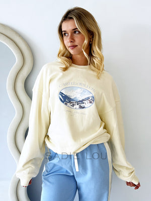Cartel & Willow / Nina Sweater - Cream Print