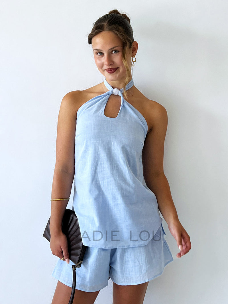 By Frankie / Gracie Short Set - Blue