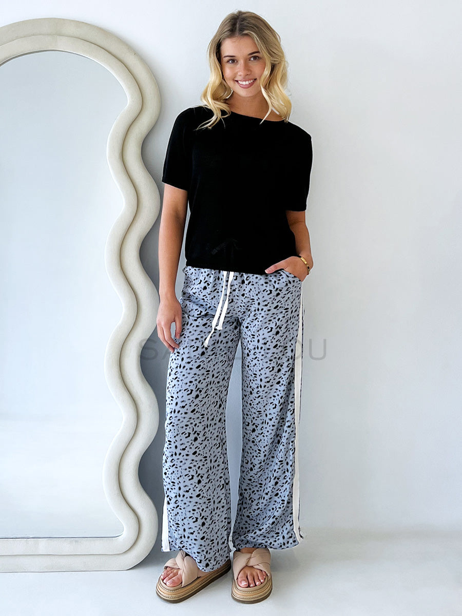 By Frankie / Urban Racer Pant - Blue