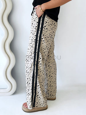 By Frankie / Urban Racer Pant - Beige