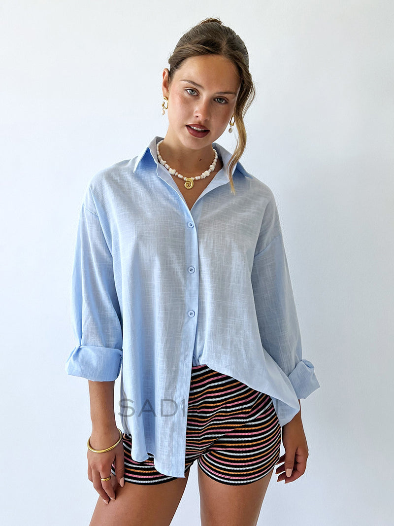 By Frankie / Miley Blouse - Blue