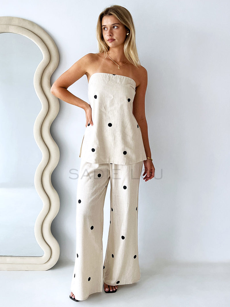 By Frankie / Dotti Strapless Set - Beige
