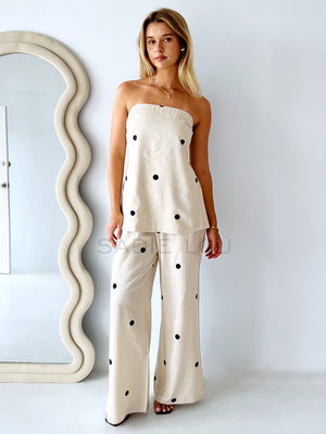 By Frankie / Dotti Strapless Set - Beige