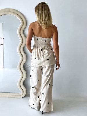 By Frankie / Dotti Strapless Set - Beige