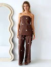 By Frankie / Dotti Strapless Set - Choc