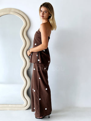 By Frankie / Dotti Strapless Set - Choc