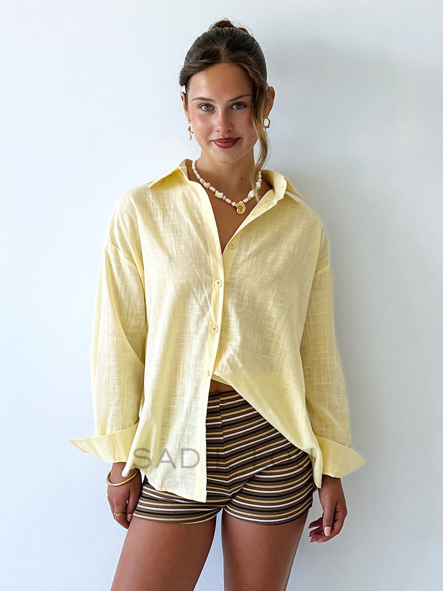 By Frankie / Miley Blouse - Lemon