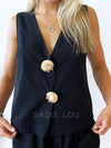 By Frankie / Jada Shell Set - Black