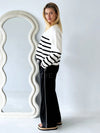 Little Lies / Lottie Knit - Black/White