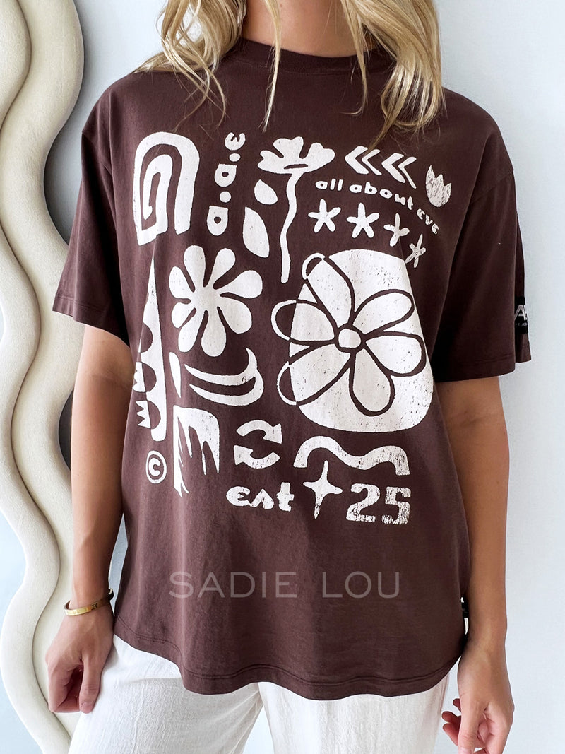 All About Eve / Elements Tee Brown