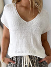 Juliette Knit Top - White