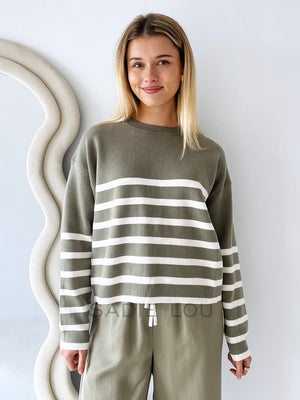 Little Lies / Lottie Pant - Olive