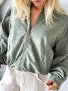 By Frankie / Vixen Bomber Jacket - Olive