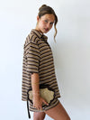 By Frankie / Tillie Set - Mocha Stripe