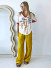 Maku / Golden Gaytime Linen Pant