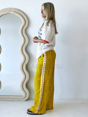 Maku / Golden Gaytime Linen Pant