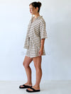 By Frankie / Tillie Set - Cream Stripe