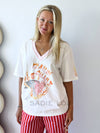 Maku / Flamin Galah V-Neck Tee