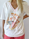Maku / Flamin Galah V-Neck Tee