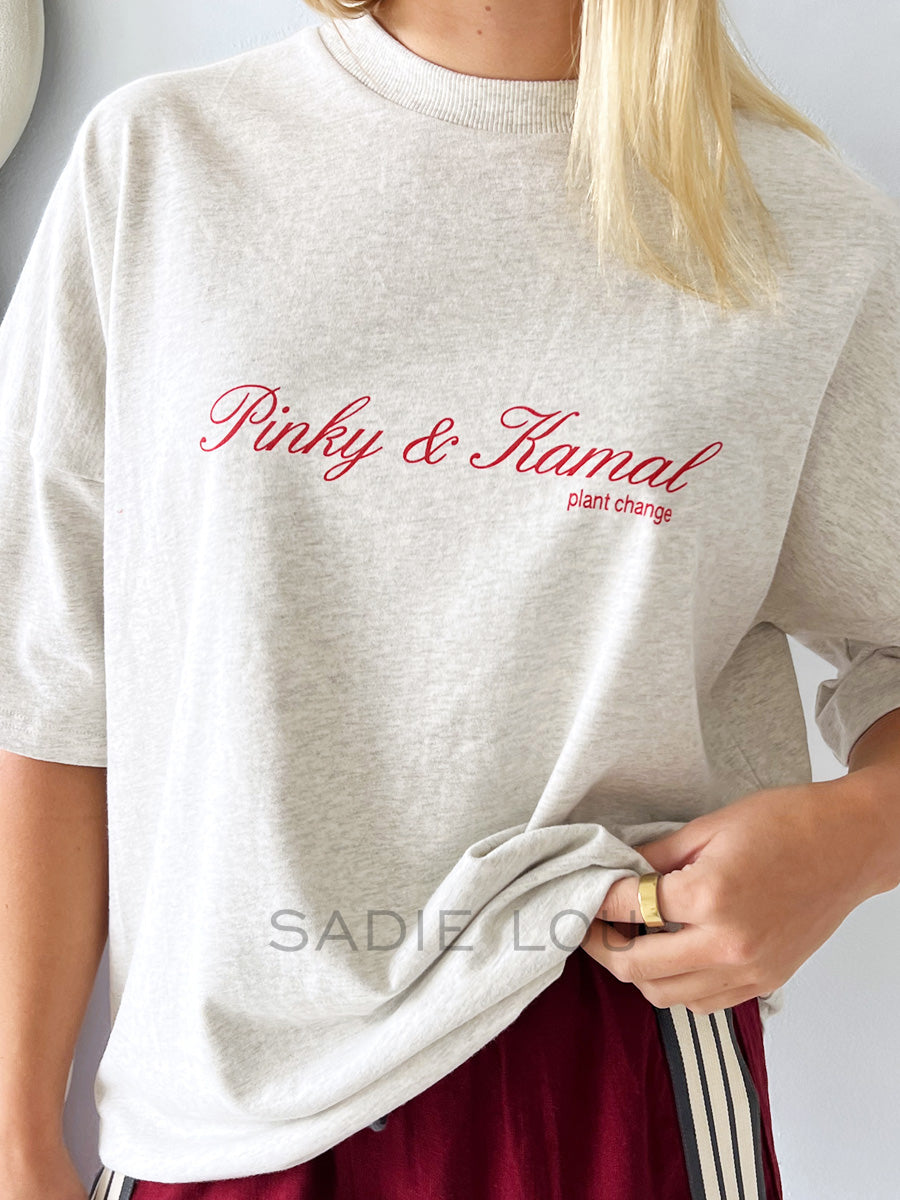 Pinky and Kamal / Plant Change Tee