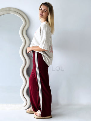Rove Racer Pant - Burgundy