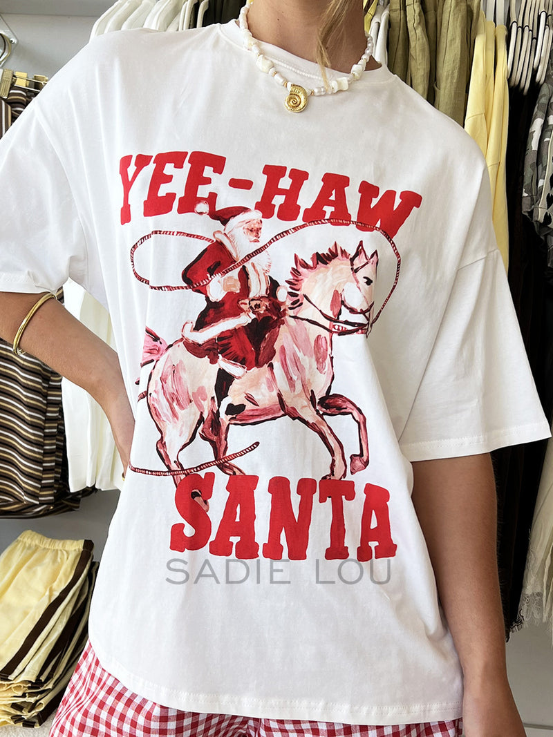 By Frankie / Yeehaw Santa Tee