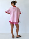 By Frankie / Giddy Up Tee - Pink