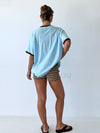 By Frankie / Giddy Up Tee - Blue