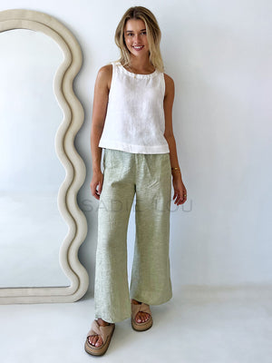 Little Lies / Bondi Pant - Sage