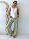 Little Lies / Bondi Pant - Sage