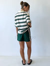 Far Mer / Tennis Skirt - Evergreen
