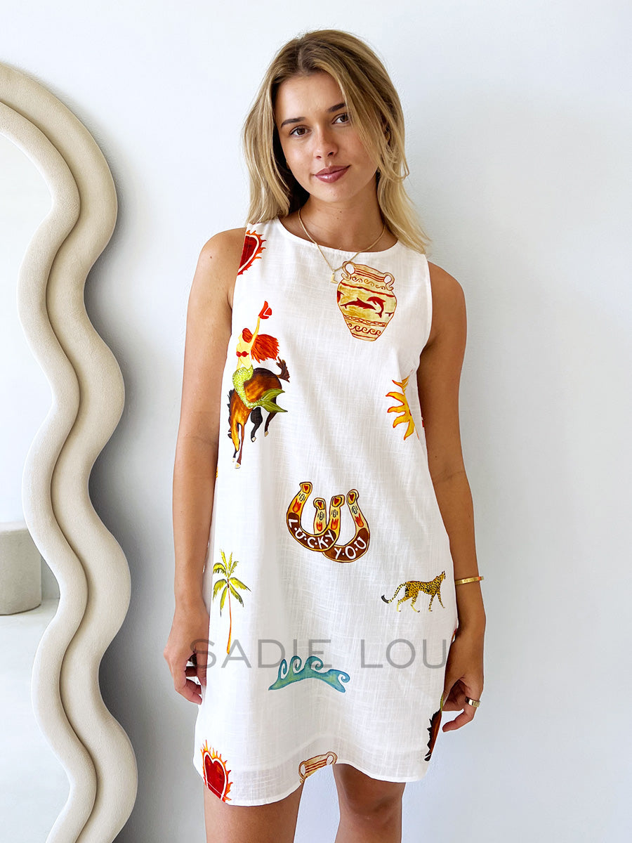 By Frankie / Lucky You Mini Dress
