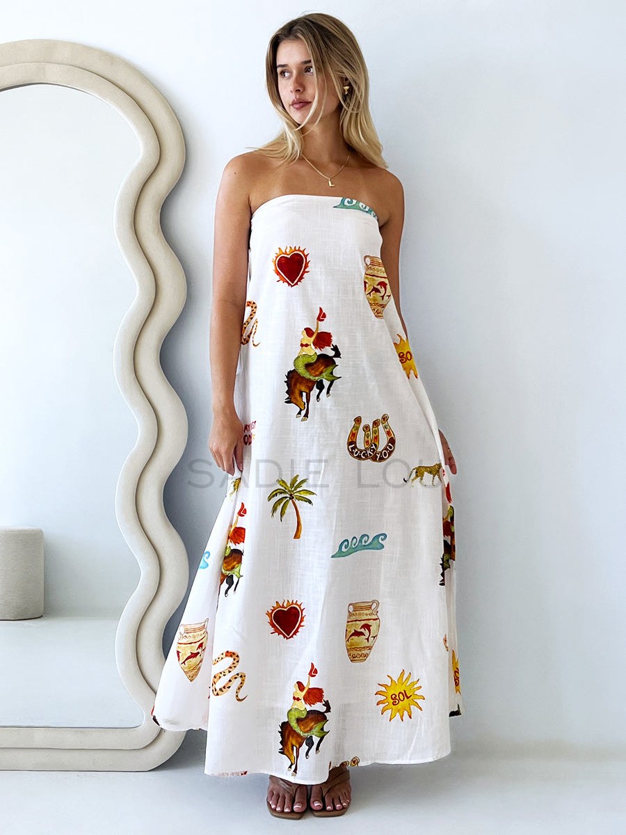 By Frankie / Lucky You Maxi Dress