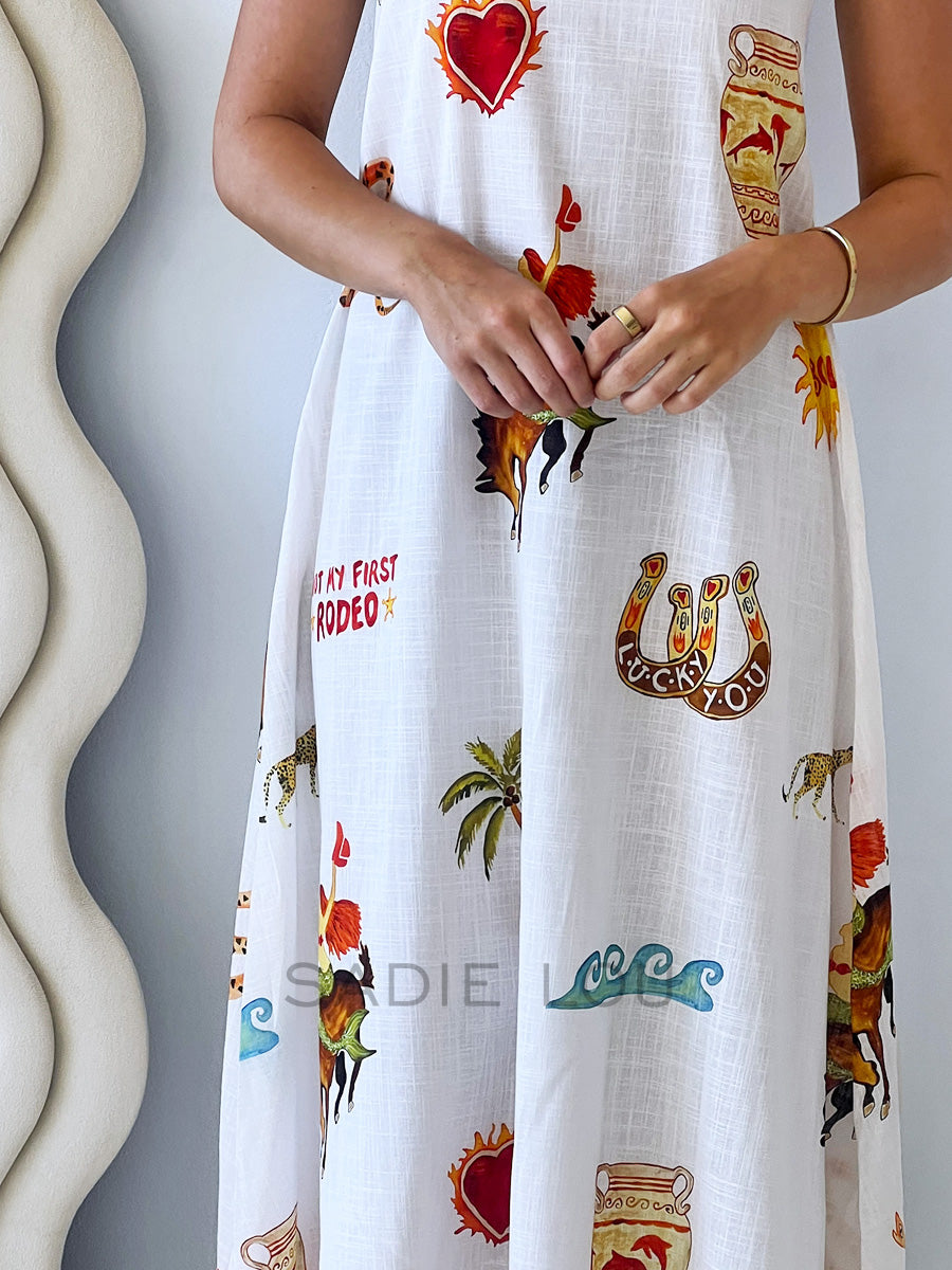 By Frankie / Lucky You Maxi Dress