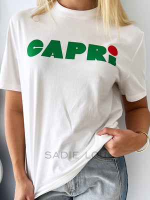 Little Palma / Capri Tee - Green