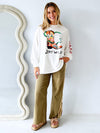 By Frankie / Stay Wild Darlin Long Sleeve - White