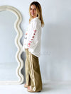 By Frankie / Stay Wild Darlin Long Sleeve - White