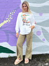 By Frankie / Stay Wild Darlin Long Sleeve - White