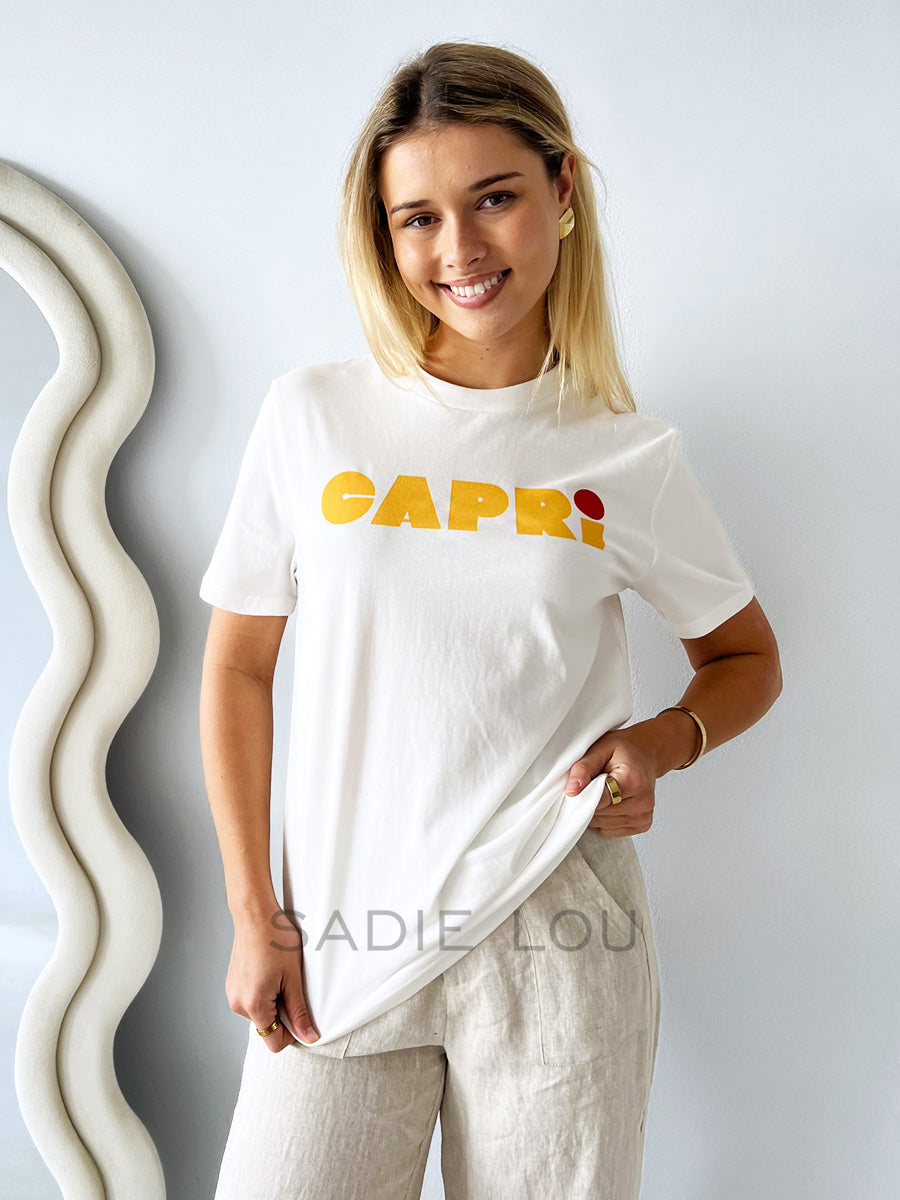 Little Palma / Capri Tee - Mango