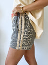 By Frankie / Leopard Racer Shorts